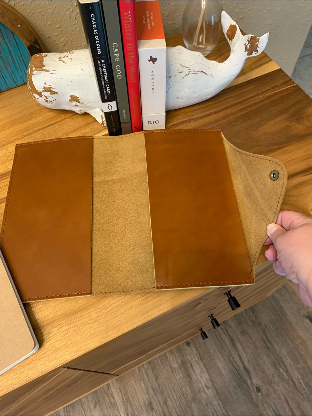 PLG Leather Journal in Madrone - Picture 5 of 5